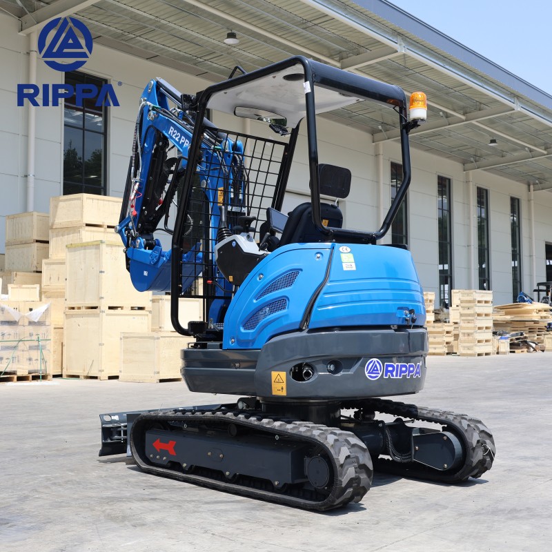 Mini Excavator Manufacturer - RIPPA R22 Crawler Digger Zero Tail