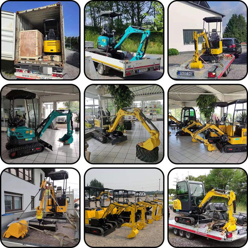 Mini Excavator Manufacturer - Construction Machinery Small Hydraulic 1-2 Ton