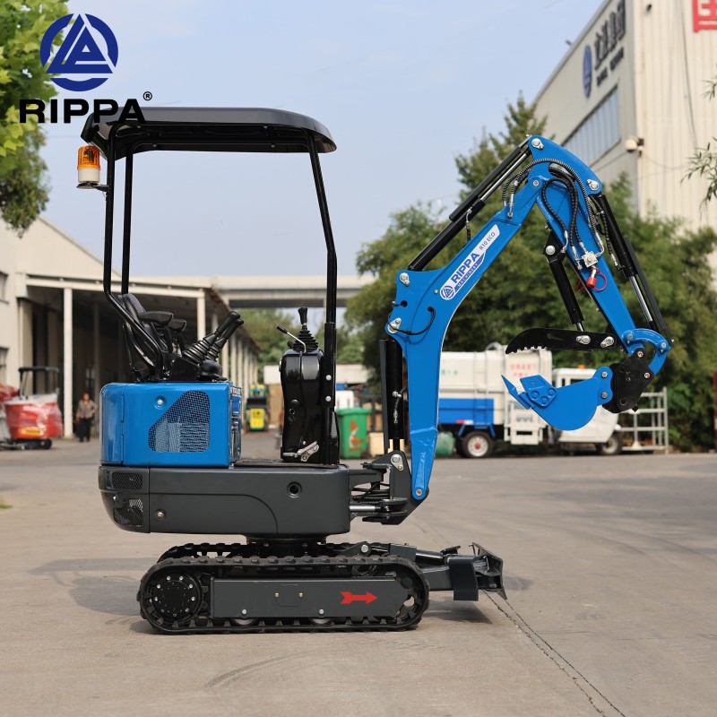 Earth Mover Machine Manufacturer - Rippa 1 Ton Mini Excavator Kubota Engine