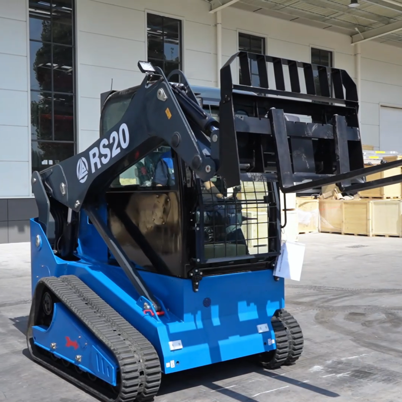 Skid Steer Loader Supplier - Free Shipping Case CE EPA Euro5 Tracked