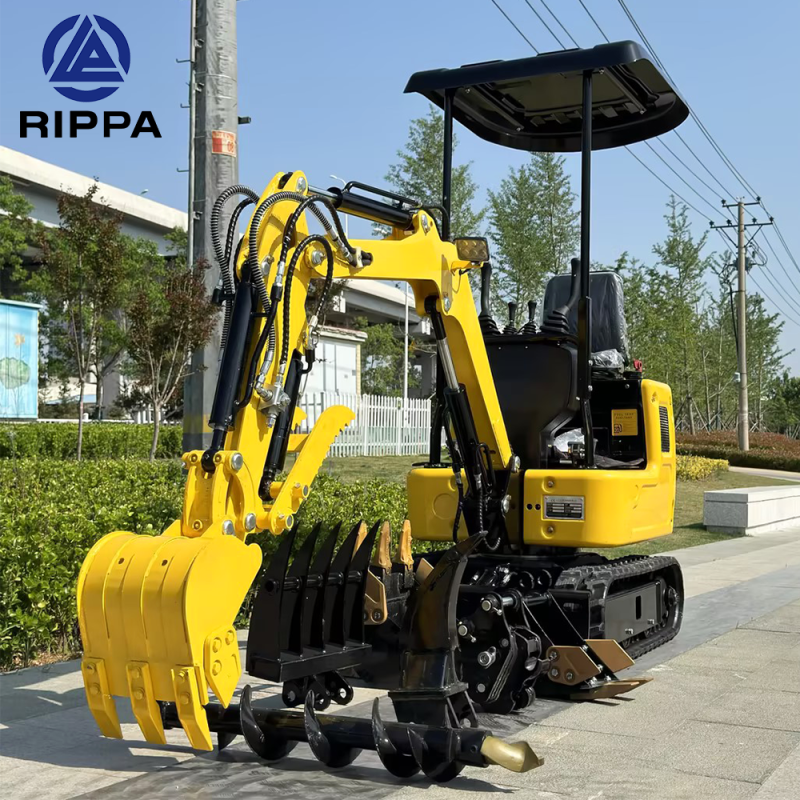 Mini Excavator Factory - Free Shipping R319 1 Ton EPA CE Euro5 Diesel