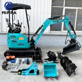 Mini Excavator Factory - Rippa Machine 1-2 Ton Mini Excavators Sale