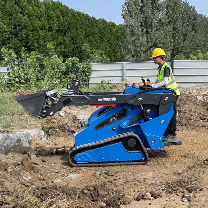 Mini Skid Steer Loader Supplier - Rippa China Home Use EPA CE Diesel