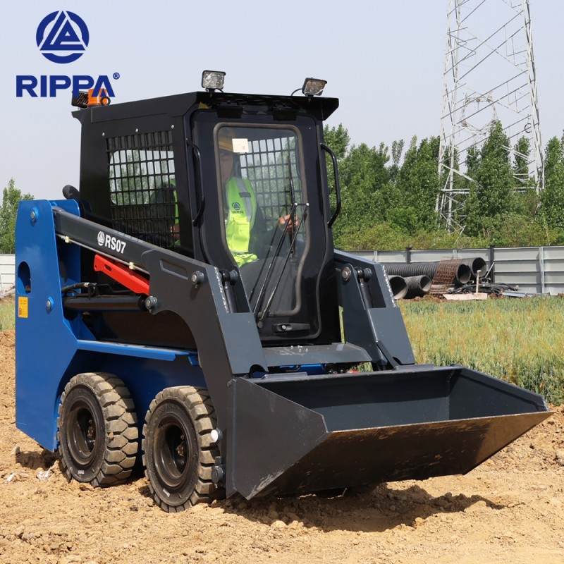 Skid Steer Loader Factory - RIPPA Earth-Moving Machinery Kubota Engine