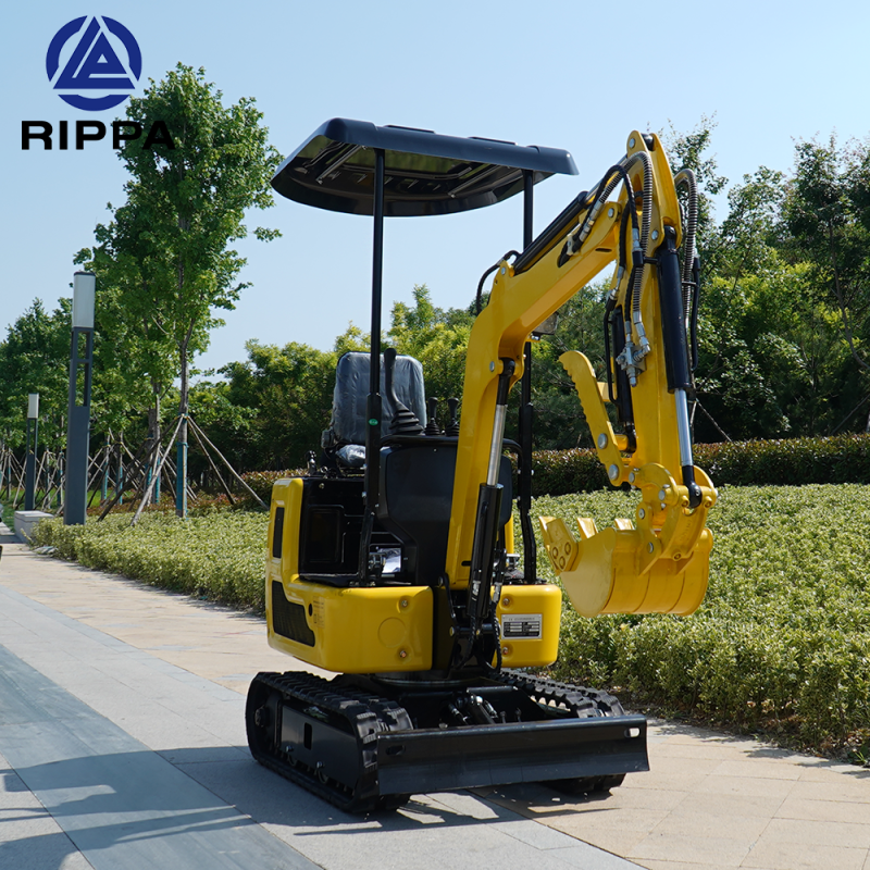 Mini Excavator Factory - Free Shipping R319 1 Ton EPA CE Euro5 Diesel