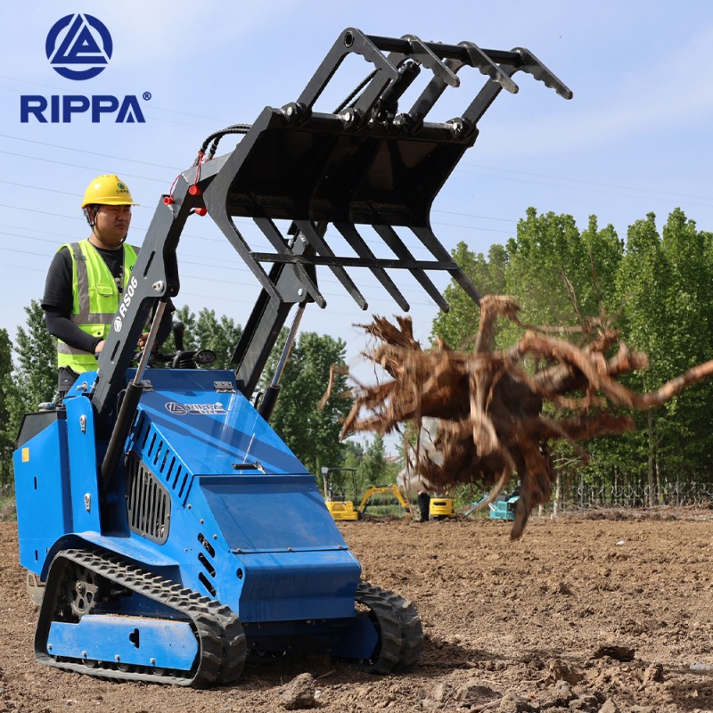 Skid Steer Loader Manufacturer - Optional Attachments Tracked Mini Tractor