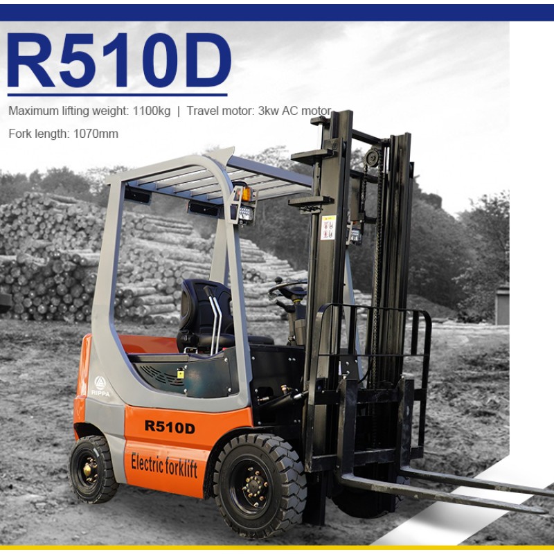 Electric Forklift Manufacturer - New Electric 1-1.5Ton 4x4 All Terrain