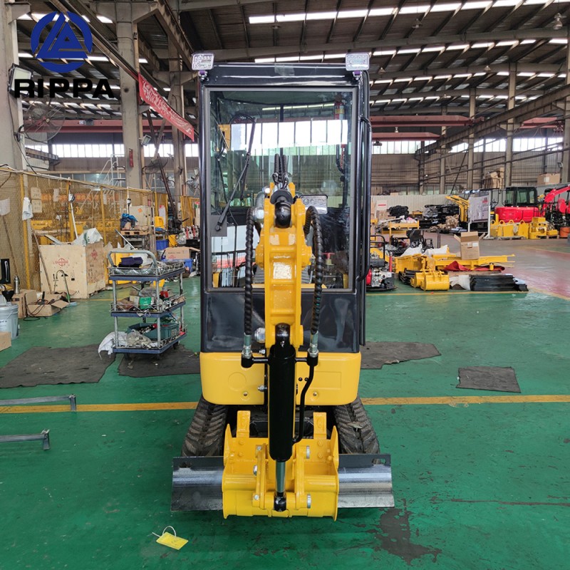Mini Excavator Factory - Rippa Micro Home Crawler Bagger 0.8-2 Ton