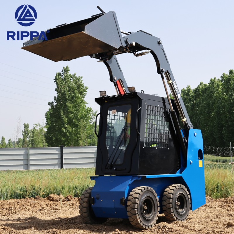 Skid Steer Loader Factory - RIPPA Earth-Moving Machinery Kubota Engine