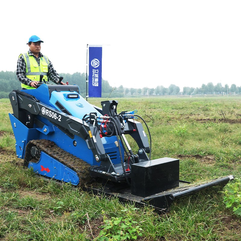 Mini Skid Steer Loader Manufacturer - Free Shipping 25HP Euro5 CE Diesel