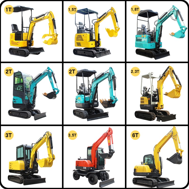 Mini Digger Manufacturer - Mini Digger Price Bagger Machine 1-3 Ton