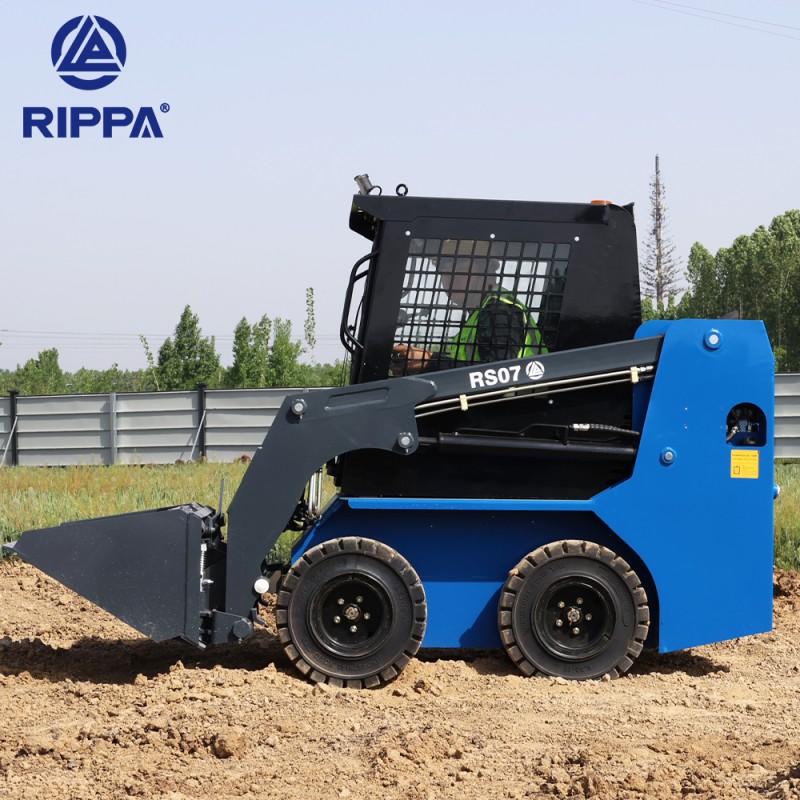 Skid Steer Loader Factory - RIPPA Earth-Moving Machinery Kubota Engine