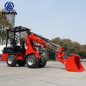 Front Wheel Loader Factory - Front Wheel Loaders Machine 3 Ton Mini