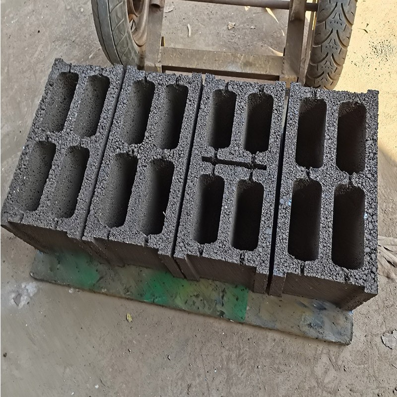 Concrete Block Machine Manufacturer - Small Manual QTJ4-40 Hollow Brick