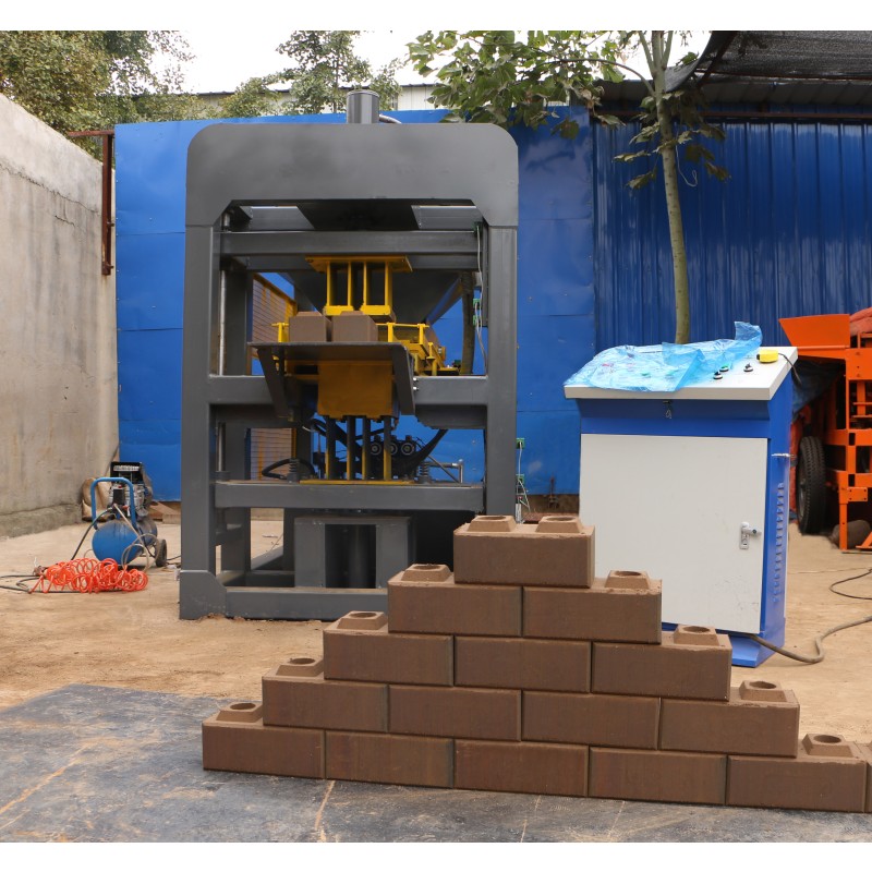 Compressed Earth Block Factory - Automatic Red Soil Clay Interlocking