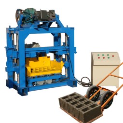Manual Block Machine Factory - QTF40-2 Small Concrete Cement Simple