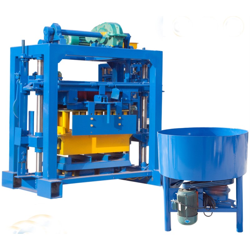 Brick Making Machine Factory - Maquina Ladrillos QTJ4-40 Bloquera 15x20x40