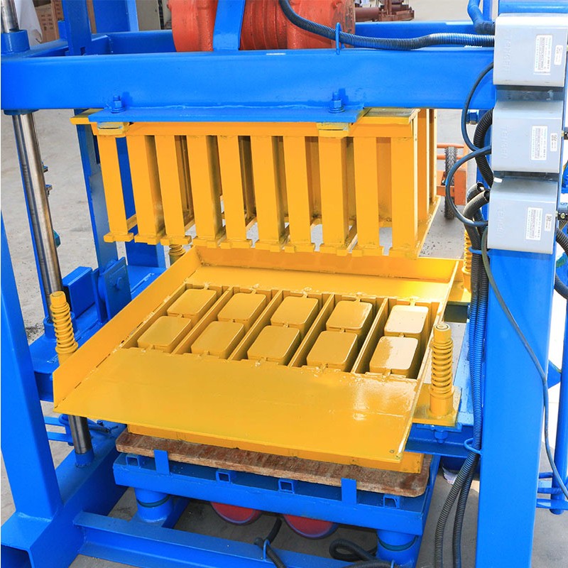 Concrete Block Machine Manufacturer - Small Manual QTJ4-40 Hollow Brick