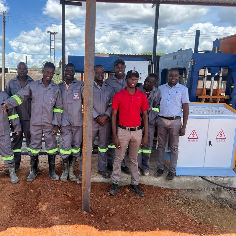 Brick Making Machine Factory - QT4-15 Fully Automatic