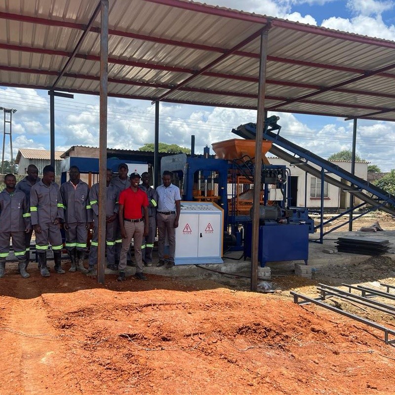 Brick Making Machine Factory - QT4-15 Fully Automatic