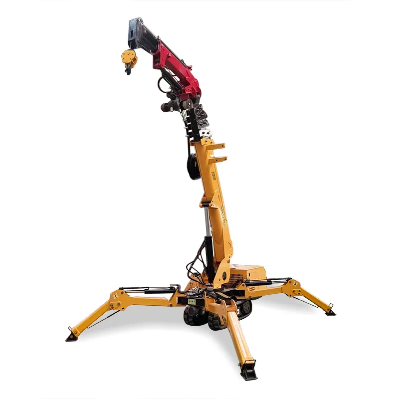 Mobile Spider Crane Supplier - EPA Remote Control Crawler 5-12 Ton Fly