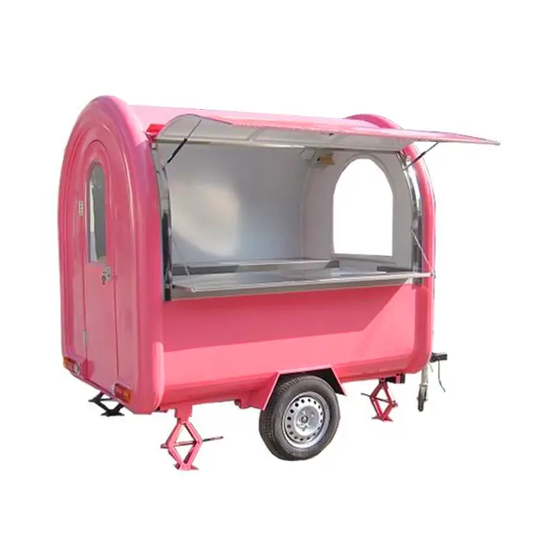Mobile Food Trailer Manufacturer - Small Pizza Concession Fully Equipped