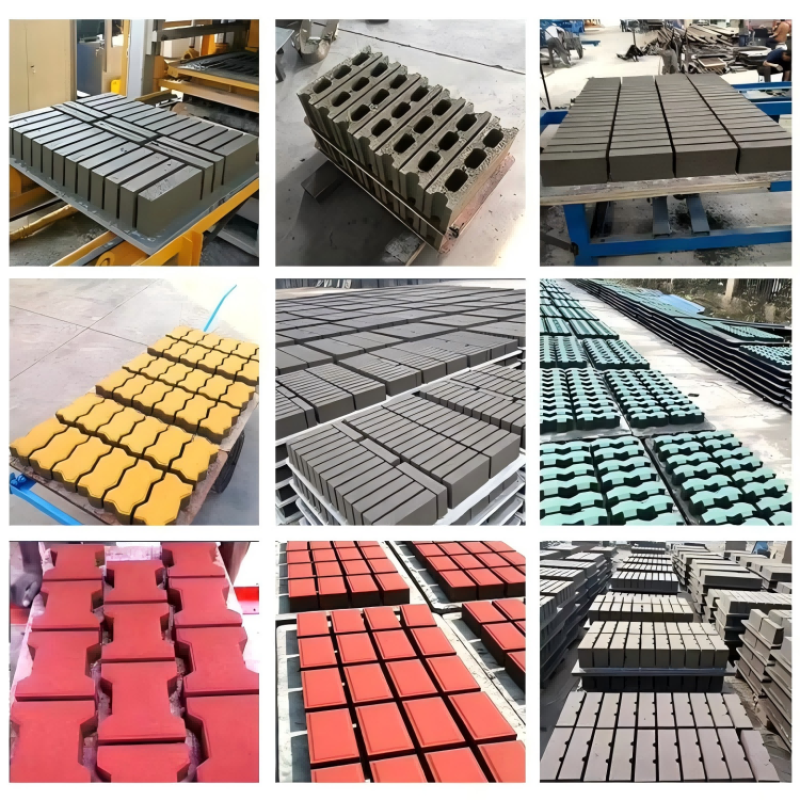 Paving Block Machine Manufacturer - Automatic Construction 220V PLC Mold