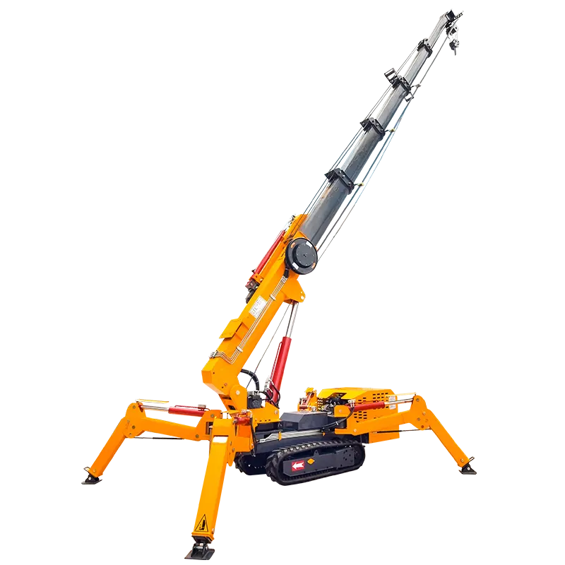 Spider Crane Manufacturer - Smart Design 3 Tons Mini Mobile Electric