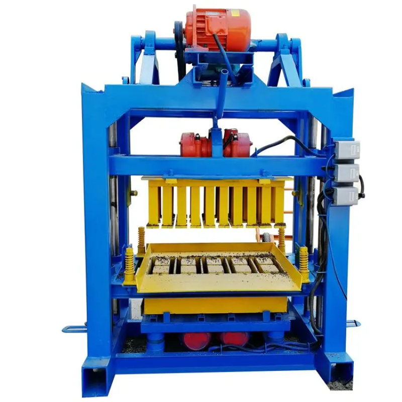 Hollow Block Machine Supplier - Semi-Automatic 4-25 Cement Paver 220V