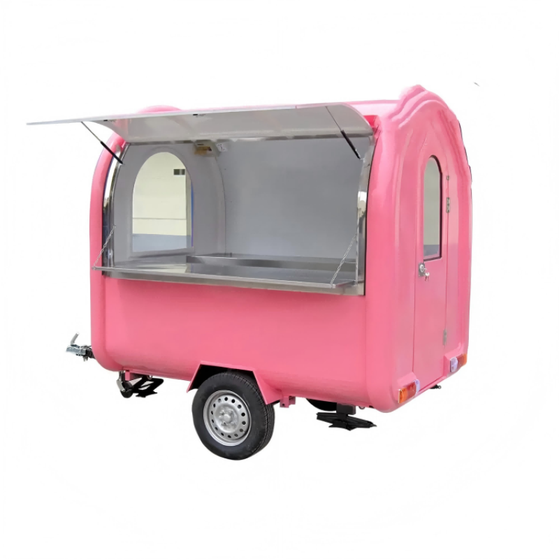 Mobile Food Trailer Manufacturer - Small Pizza Concession Fully Equipped