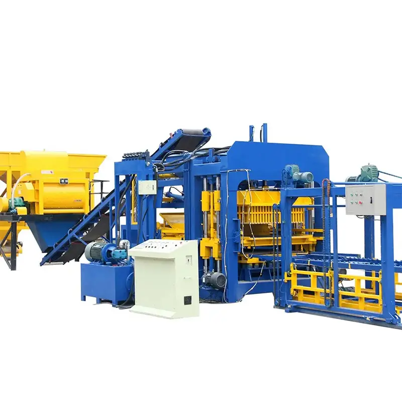 Hollow Block Machine Manufacturer - QT4-15S Paver Brick 220V Cement