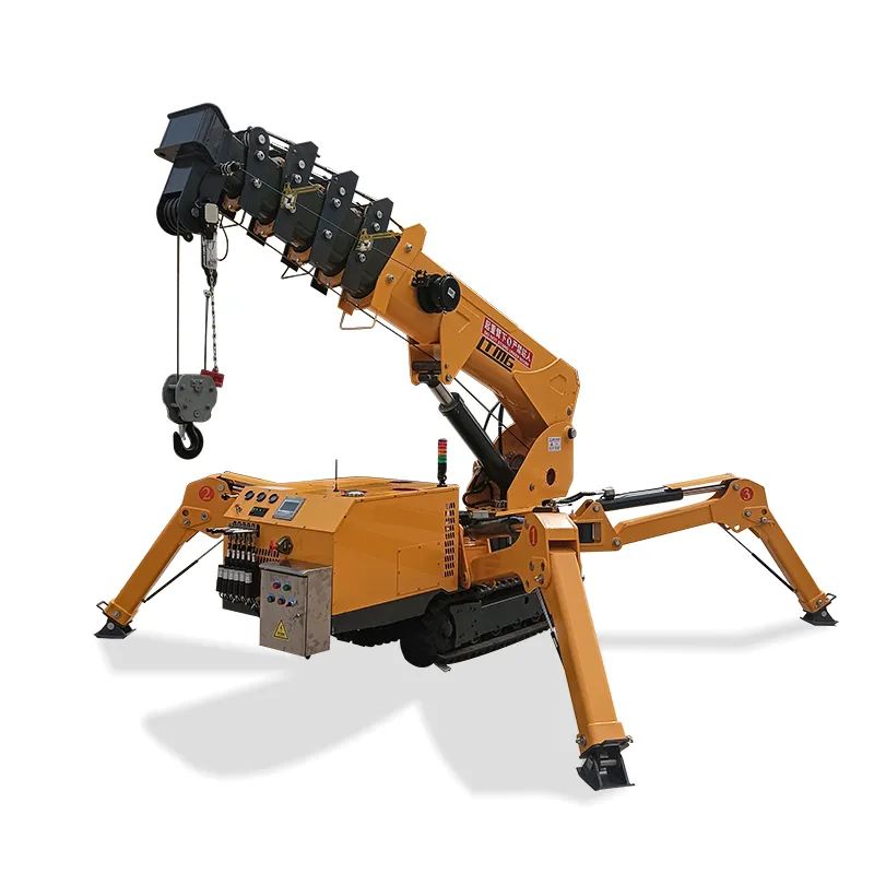Electric Spider Crane Supplier - CE EPA EURO5 Portable 3Ton Crawler