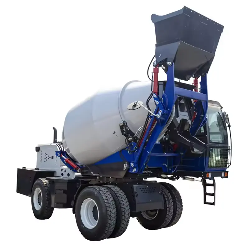 Smart Cement Mixer Supplier - Mobile 2-3m3 Self Loading Core Engine Sale