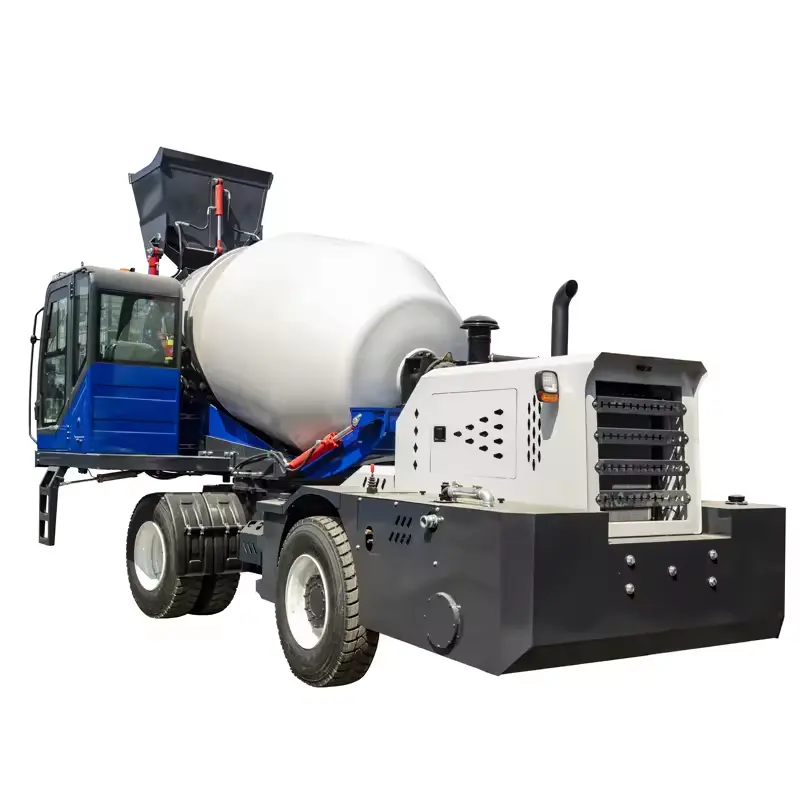 Smart Cement Mixer Supplier - Mobile 2-3m3 Self Loading Core Engine Sale