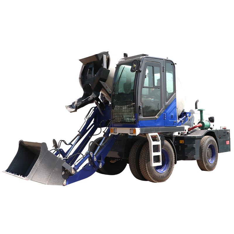 Cement Mixer Truck Factory - 2.6m3 Self Loading New Used Construction Core