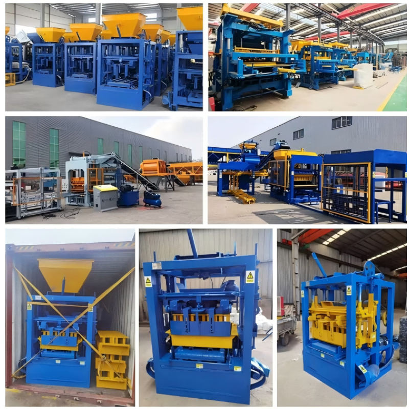Paving Block Machine Manufacturer - Automatic Construction 220V PLC Mold