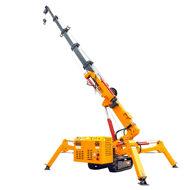 Mobile Spider Crane Manufacturer - High Quality 5Tons Mining Energy Lifting