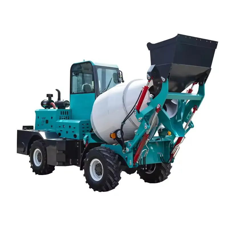 Cement Mixer Truck Manufacturer - High Quality 6m³ Self Loading Core Engine