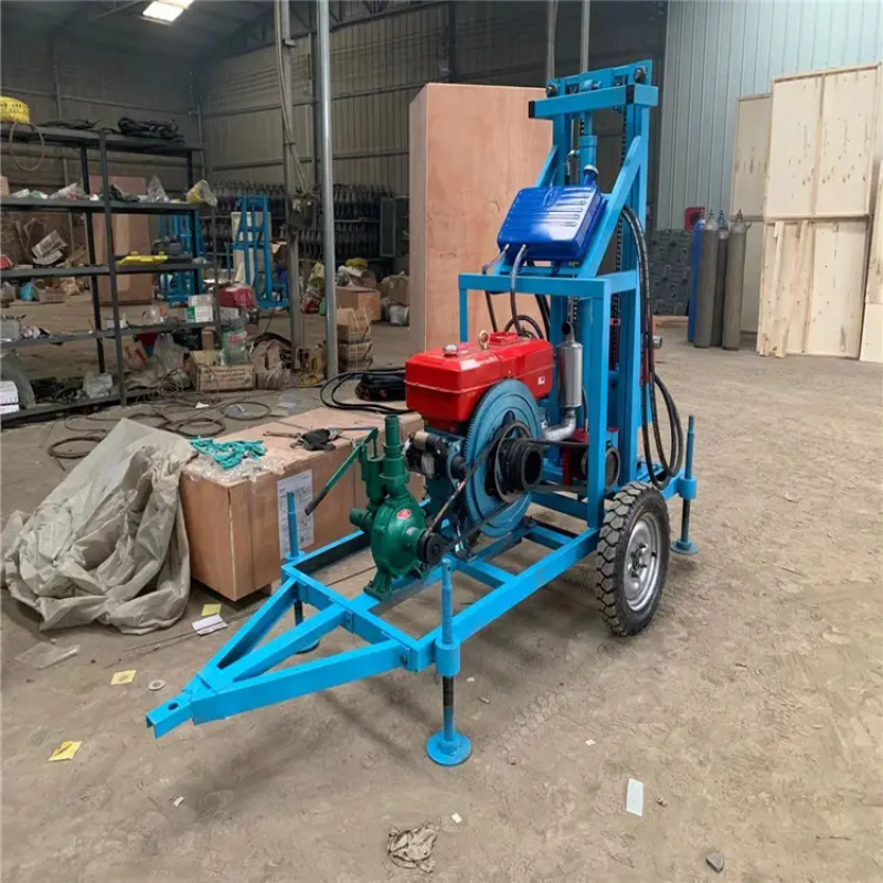 Water Well Drilling Manufacturer - Portable Diesel Hydraulic 150-180m Depth