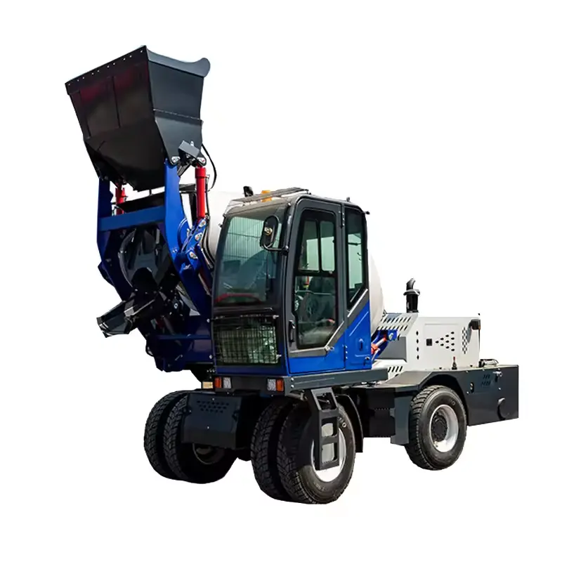 Mobile Concrete Mixer Supplier - Factory Price 2-3.5m³ Capacities Core