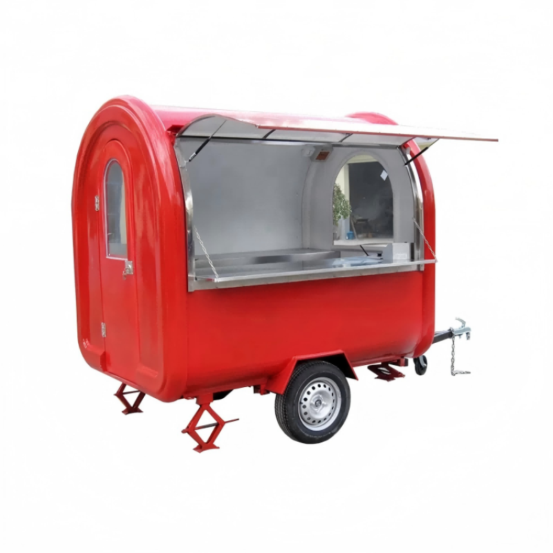 Mobile Food Trailer Manufacturer - Small Pizza Concession Fully Equipped
