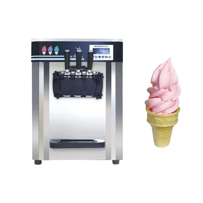 Soft Serve Ice Cream Maker Factory - Commercial 304 Stainless Steel Production