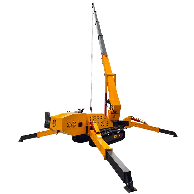 Mobile Spider Crane Manufacturer - 3ton Crawler Diesel Telescopic Boom
