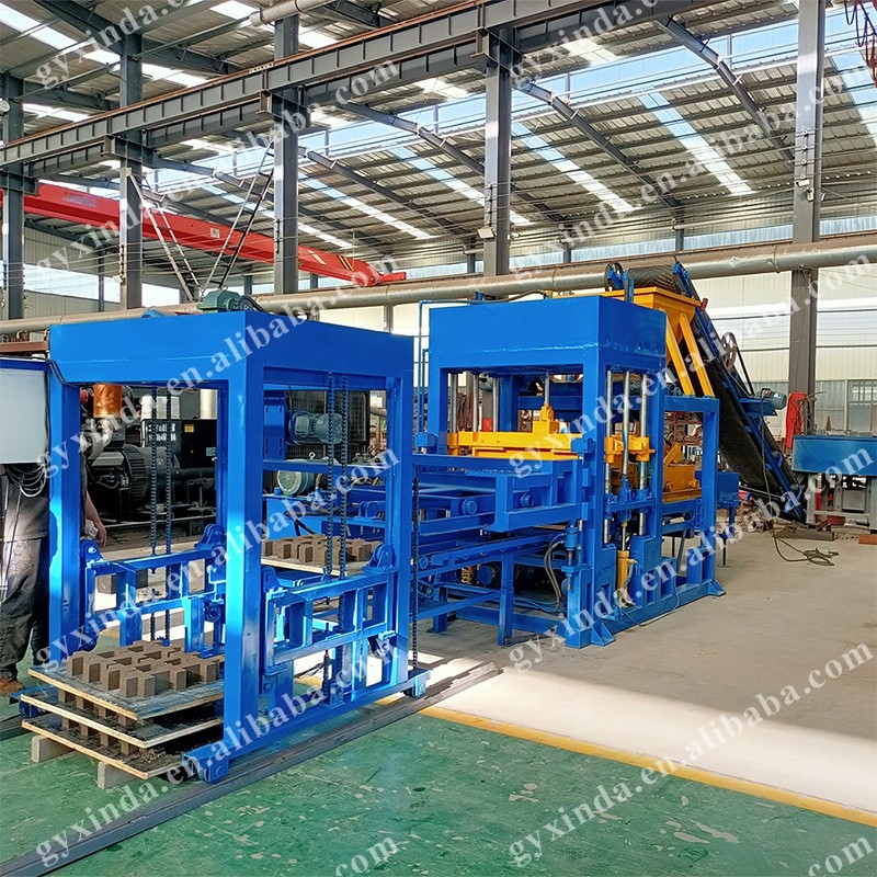 Block Machine Manufacturer - 4-15 Automatic Construction