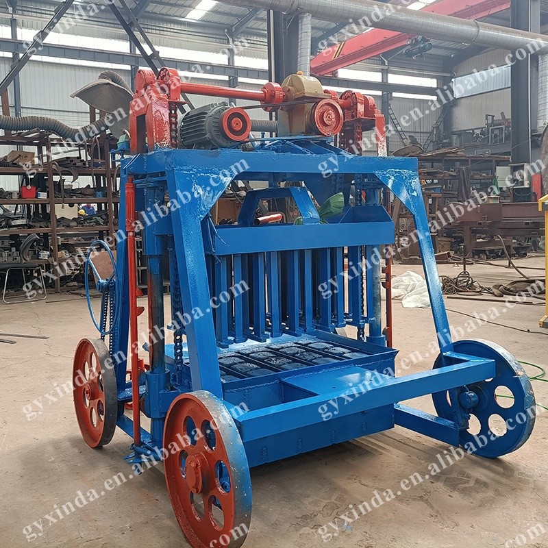 Brick Making Machine Factory - 4 Inch Manual Hollow