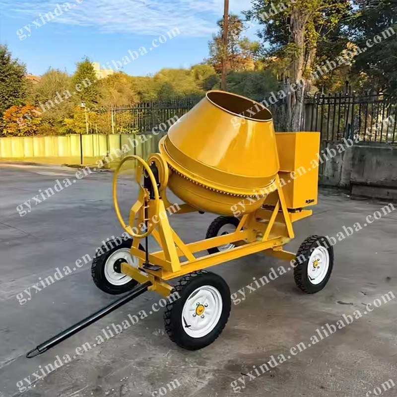 Concrete Mixer Manufacturer - Electric Mobile Steel