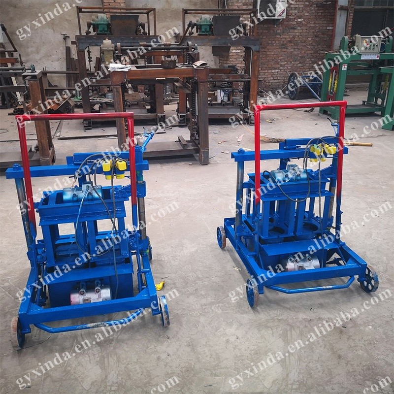 Block Making Machinery Manufacturer - Manual Interlocking