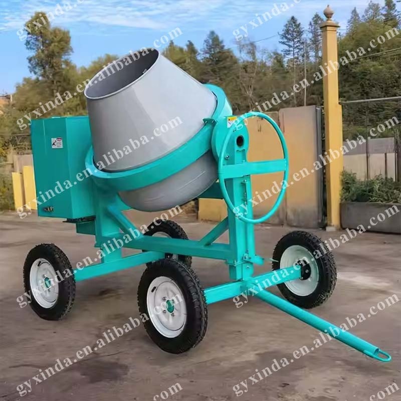 Concrete Mixer Manufacturer - Electric Mobile Steel