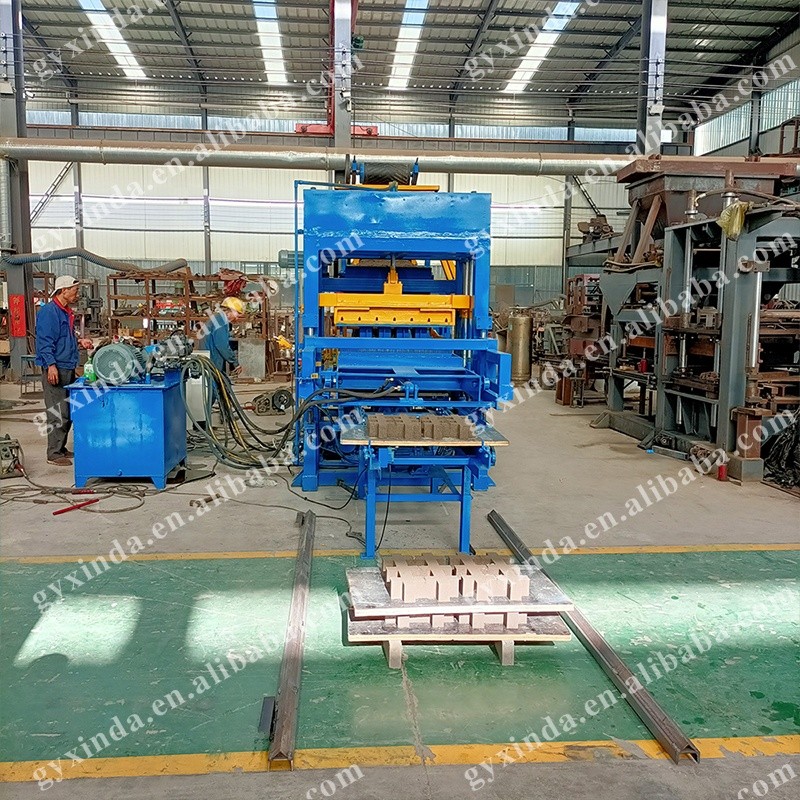 Brick Making Machine Manufacturer - 4-25 Hollow Paving