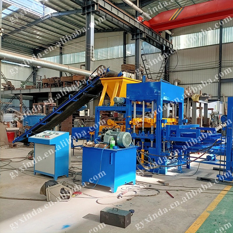 Block Machine Manufacturer - 4-15 Automatic Construction